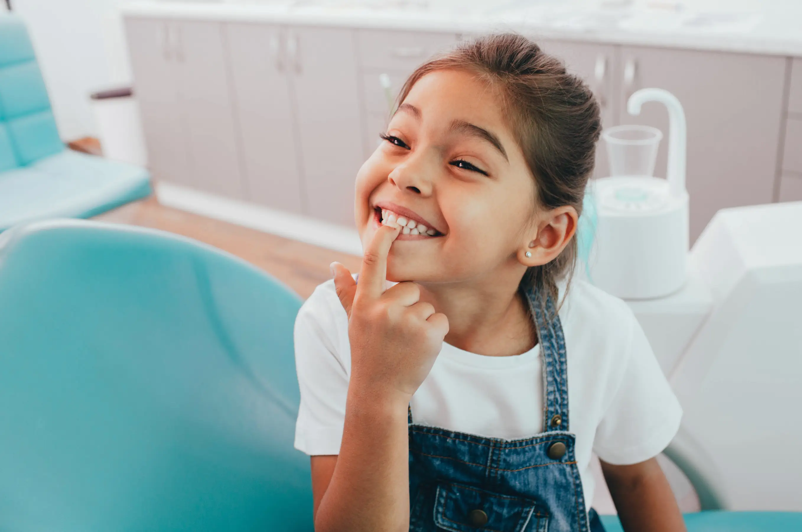 Dental sealants protecting a child's back teeth